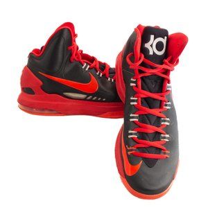 Nike Air Zoom Kevin Durant KD 5 Black Crimson Size 11.5 no box